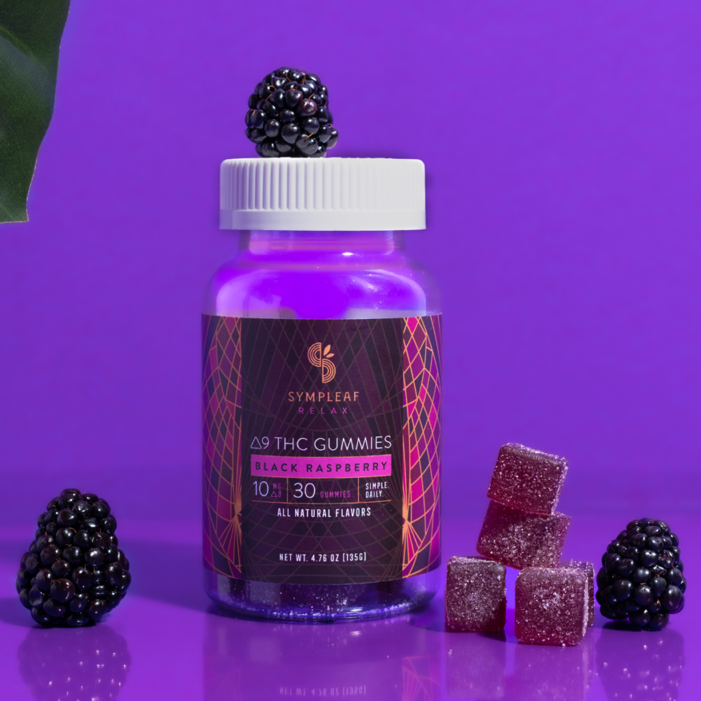 Sympleaf-10mg-D9-Gummies-Black-Raspberry